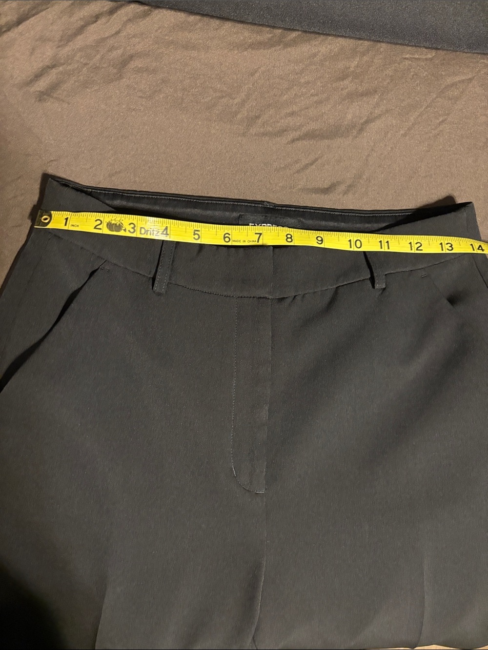 Express Classic Black Dress Pants - Tailored Waist Size 6R